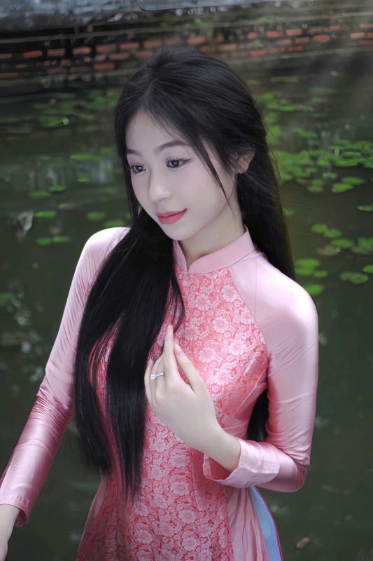 phụ kiện áo dài cách tân