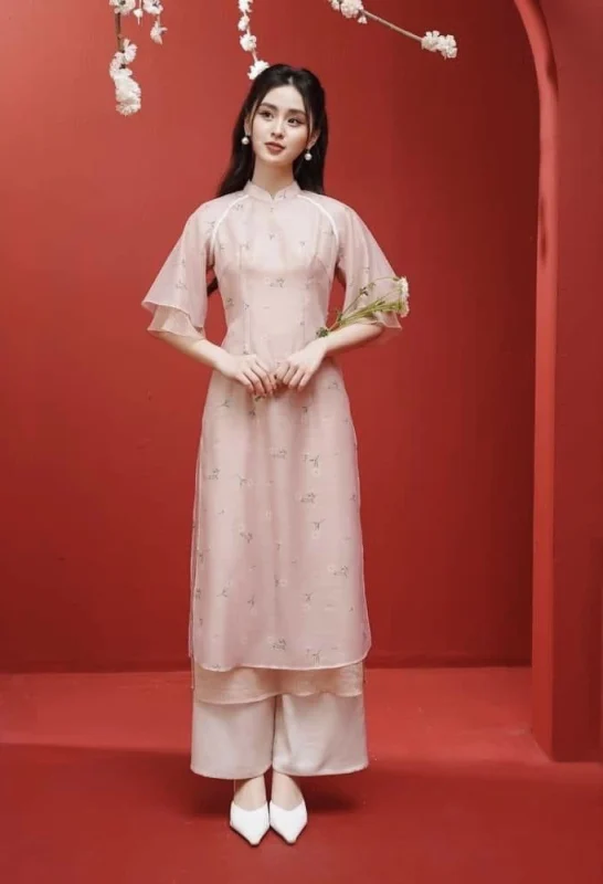 phụ kiện áo dài