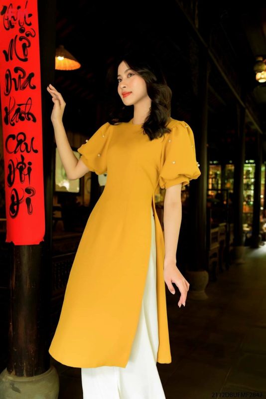 những mẫu áo dài cưới mới nhất