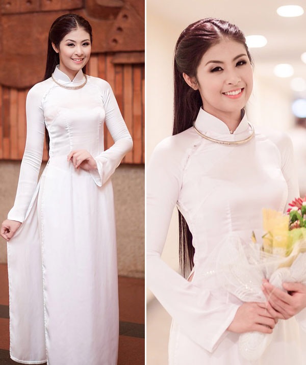 áo dài cưới đỏ đơn giản