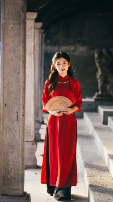 mẫu áo dài cưới đẹp nhất hiện nay