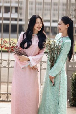 mẫu áo dài cưới đẹp nhất hiện nay