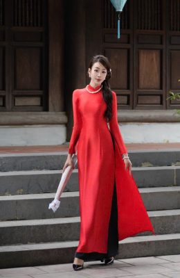 phụ kiện mặc áo dài